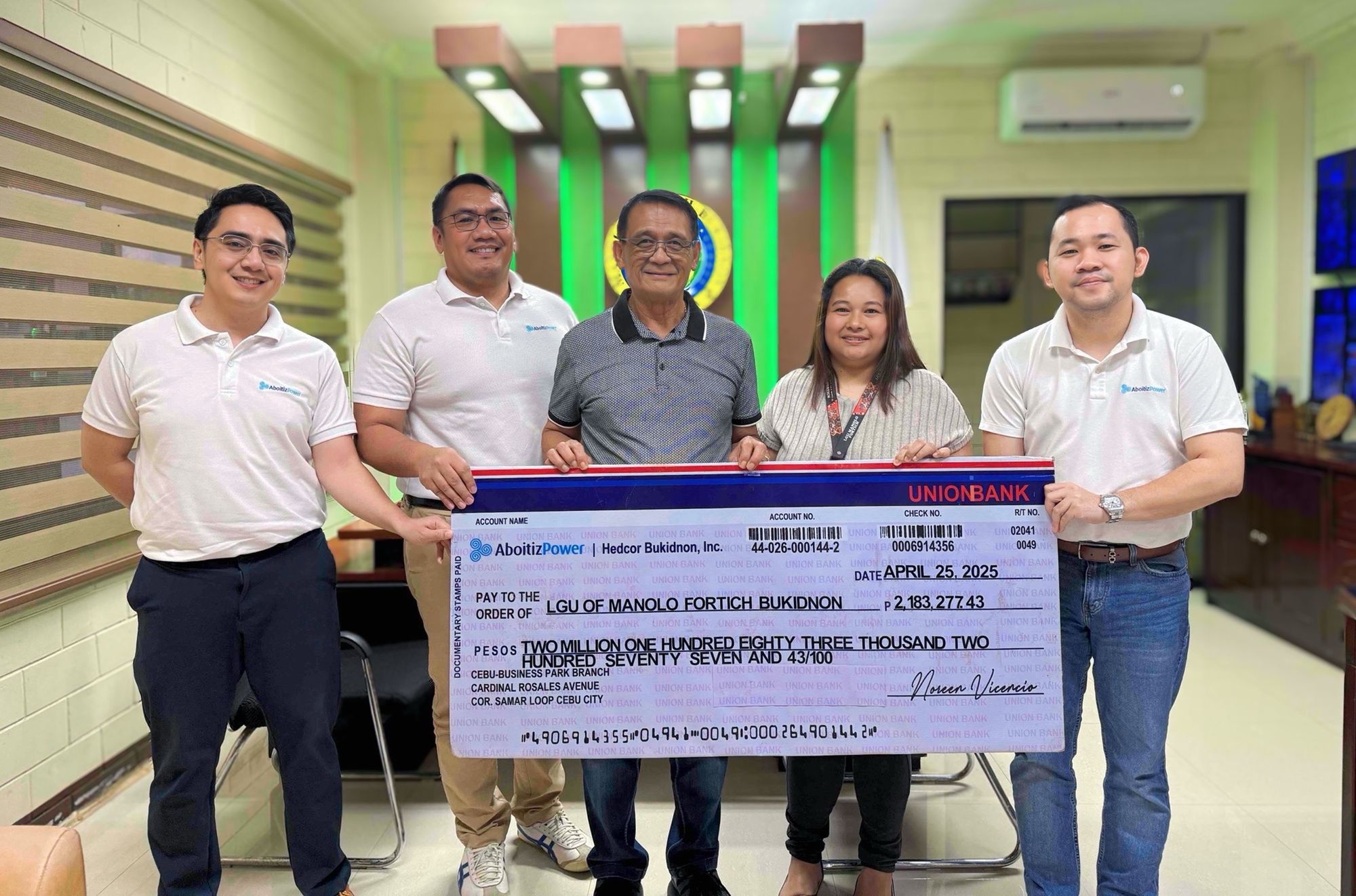 Hedcor's Clean Energy Impact Of PHP5.7M For Bukidnon Community