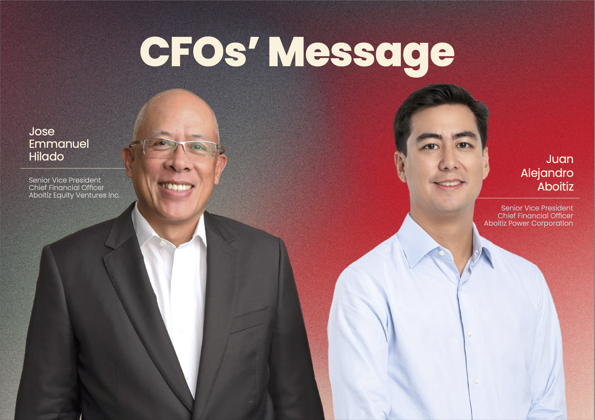 AIR 2024: Message From The CFOs